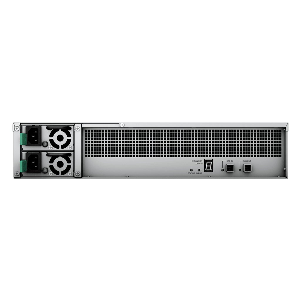 Unidad de Expansión RX1222sas | 12 Bahías SAS/SATA 3.5" o 2.5" | Diseño Redundante | Fuentes de Alimentación Dobles | Compatible con Unidades Synology. - Image 7