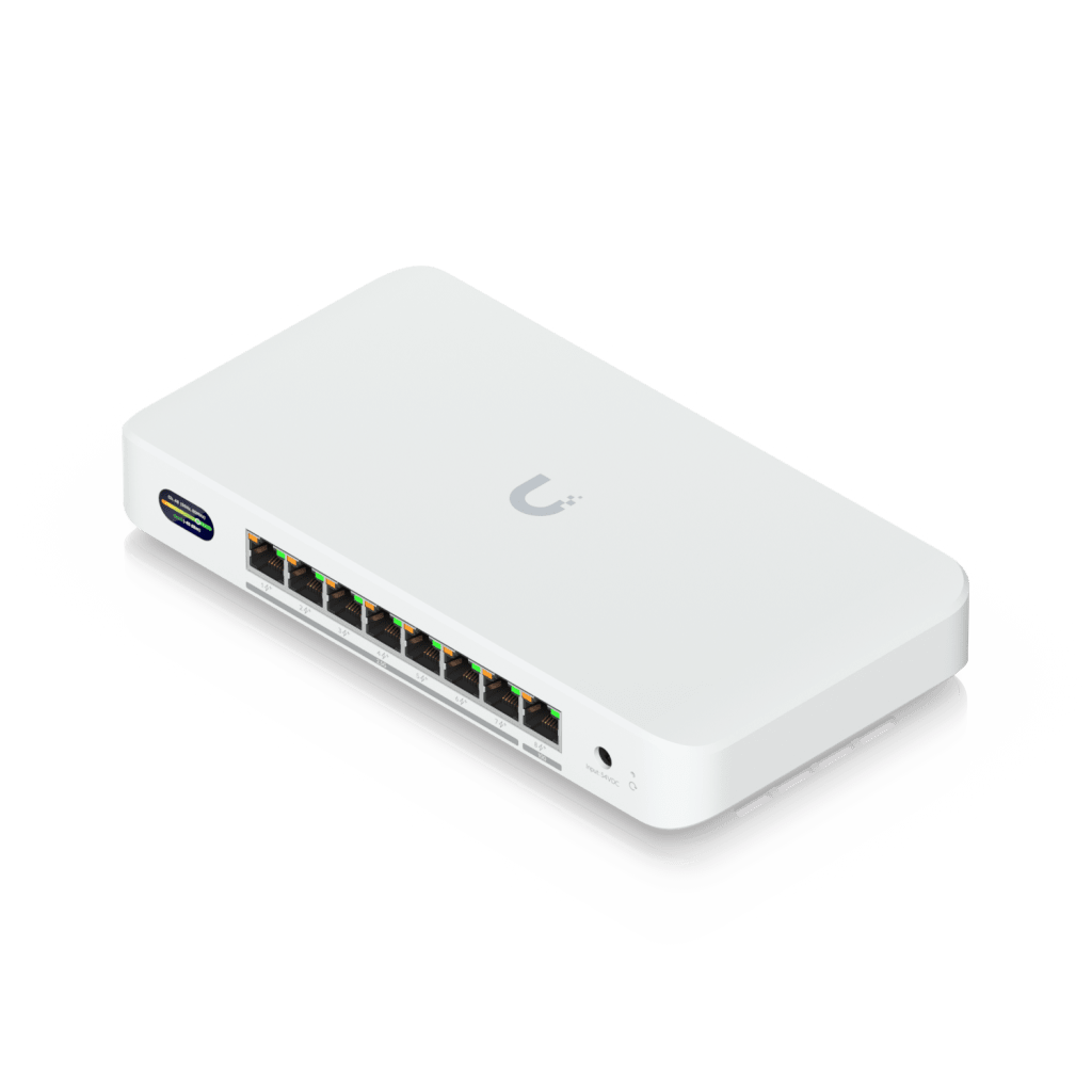UniFi Device Bridge Switch (UDB-Switch) – Switch PoE+ Compacto con Puertos Multi-Gig (1 x 10 GbE y 7 x 2.5 GbE) y Enlace Inalámbrico WiFi 7 Integrado - Image 4