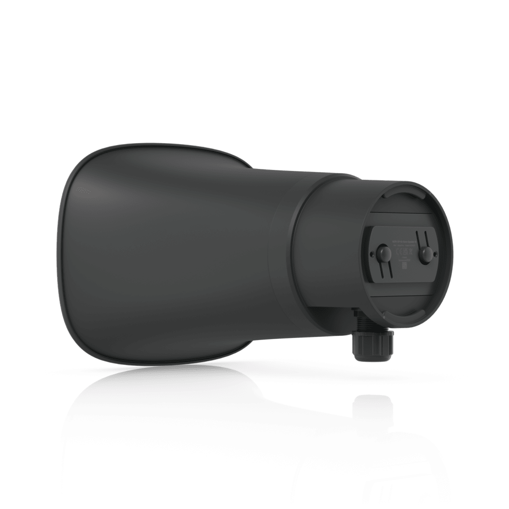 UniFi Protect AI Horn Speaker, Altavoz IP 120 dB, PoE+, Alerta AI Avanzada, Montaje Pared, Esquina y Poste, IP66, Color Negro - Image 4