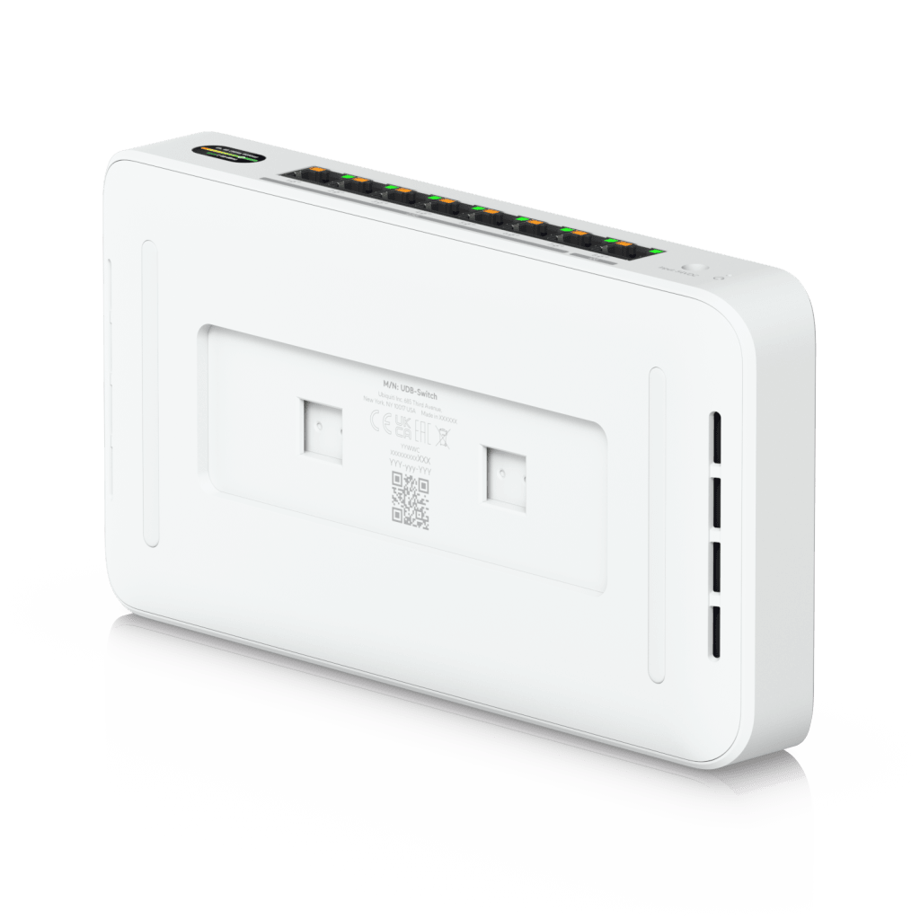 UniFi Device Bridge Switch (UDB-Switch) – Switch PoE+ Compacto con Puertos Multi-Gig (1 x 10 GbE y 7 x 2.5 GbE) y Enlace Inalámbrico WiFi 7 Integrado - Image 5