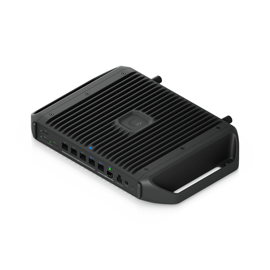 Cloud Gateway Industrial Rugerizado sin Ventilador con Puertos 10 GbE, 350W de Potencia Total para Despliegues PoE de Alta Densidad, Enrutamiento Avanzado y Almacenamiento microSD para Aplicaciones UniFi - Image 5