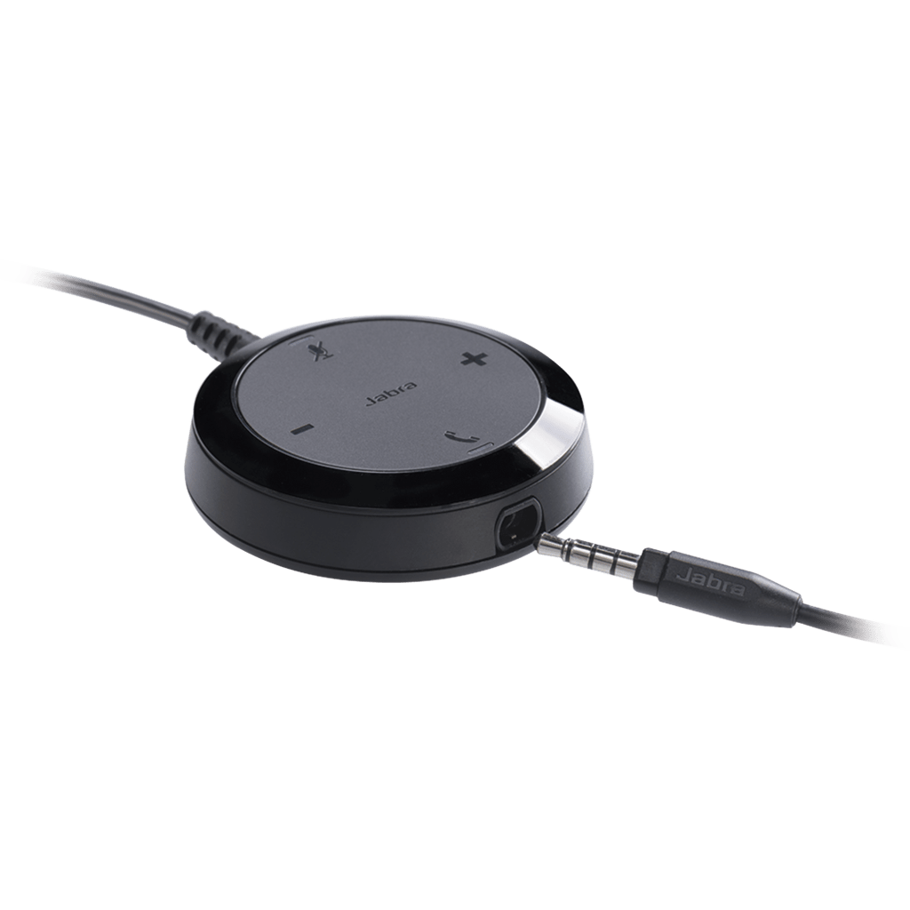 Jabra Evolve 30 II Duo MS con conexión USB C/A y 3.5mm, micrófono con cancelación de ruido y controlador en el cable con botones e indicadores LED (5399-823-369)) - Image 4
