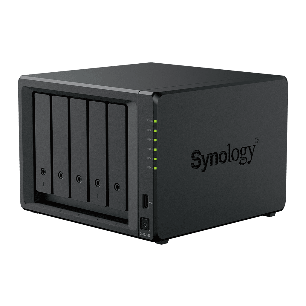 NAS DiskStation DS1525+ | 5 Bahías | Expansión hasta 15 Bahías | 2 Puertos 2.5GbE | Soporte 10GbE | Almacenamiento en Caché SSD | Hasta 300 TB de Capacidad | Compatible con Virtualización y Vigilancia. - Image 4