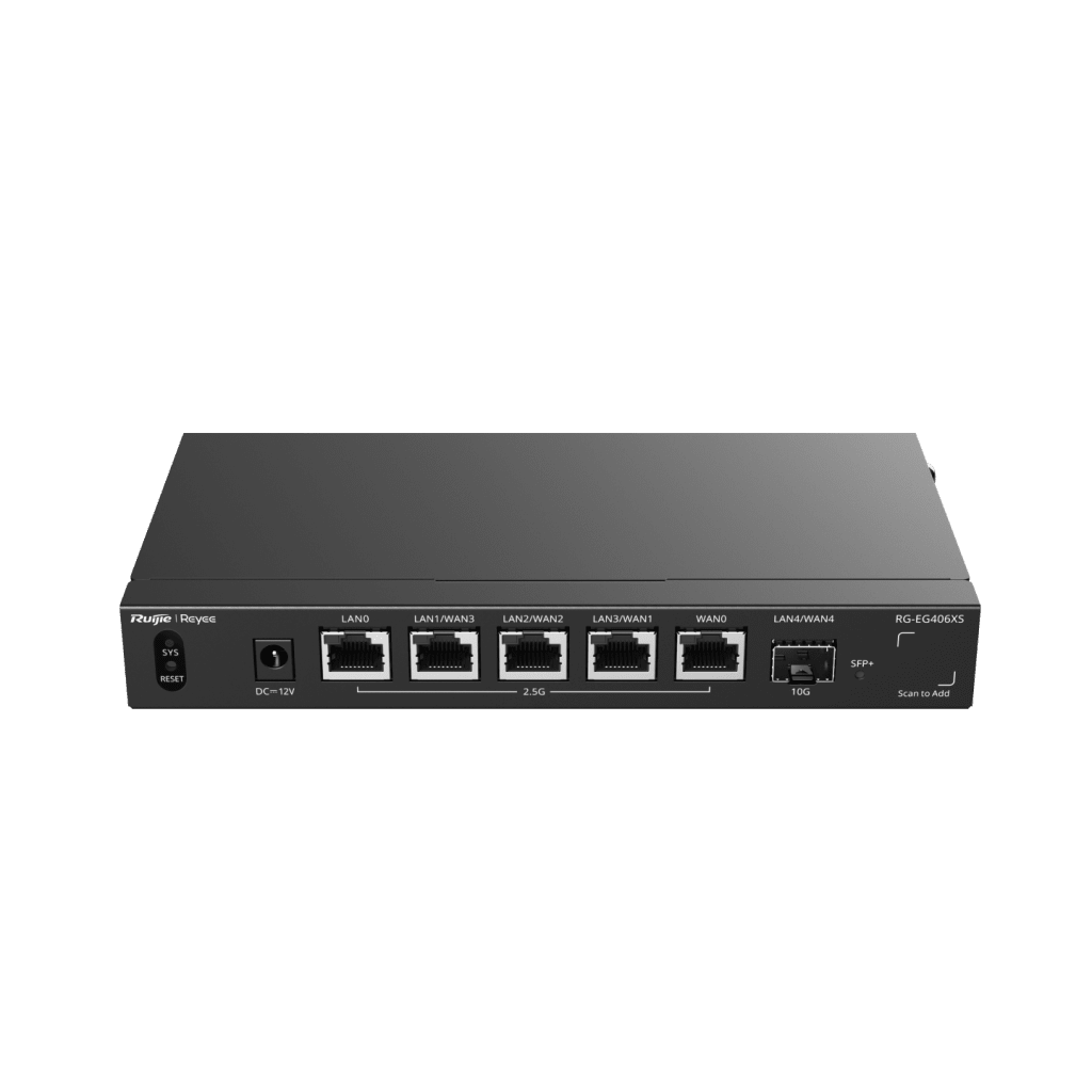 Router Balanceador con Función SD-WAN, Hasta 5 Servicios de Internet y hasta 400 clientes con desempeño de 2.5 Gbps