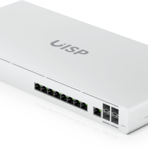 UISP Router Pro – Router 10 GbE para ISP con Switch Capa 2 Integrado, Enrutamiento Avanzado y Rendimiento NAT de hasta 9.5 Gbps