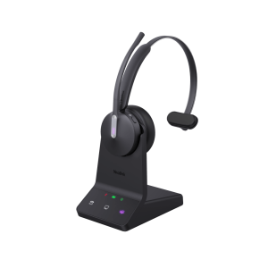 Diadema Inalámbrica WH64 Mono de Yealink con Certificación Teams y Altavoces de 30 mm para Audio HD