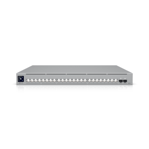 UniFi Switch USW-Pro-XG-24 / Capa 3 / 24 puertos (16 × 10 GbE, 8 × 2,5 GbE) + 2 puertos SFP28 25 G