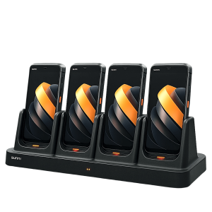 Base de Carga 4 Bah?as / Carga Simult?nea / Pogo Pins Directos / Indicadores LED Individuales / Dise?o Vertical / Compatible SUNMI L3 / Gesti?n de Flotas
