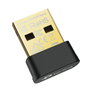 Adaptador USB Nano Wi-Fi 6 / Dual Band 600 Mbps en 5 GHz / 287 Mbps en 2.4 GHz / Bluetooth 5.3 BLE / WPA3 / Driver Pre-Cargado / 802.11ax