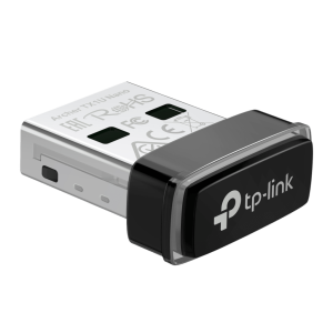 Adaptador USB Inalámbrico AX300 / Wi-Fi 6 2.4 GHz / 287 Mbps / Nano Size / OFDMA y MU-MIMO / Driver Pre-cargado / WPA2-PSK