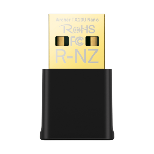Mini Adaptador USB inalámbrico doble banda AC 600 Mbps, antena onmidireccional.