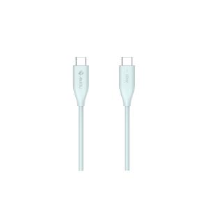 Cable de Carga USB-C a C / 1.5 Metros (4.92 Pies) / Tecnolog?a GaN (Nitruro de Galio) / Fast-Charging / Potencia 60W / Velocidad Transferencia 480 Mbps / Material Silicona No T?xica / Conector Aluminio Anodizado