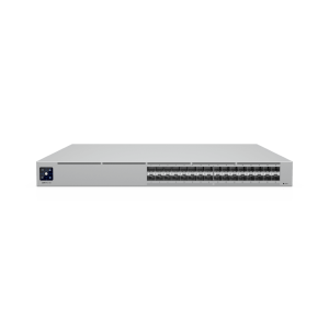 Switch Pro XG Aggregation de 25G con 32 puertos SFP28, Capacidad de Switching de 1.6 Tbps, Funciones Layer 3, Respaldo de Energía USP RPS y Etherlighting™.