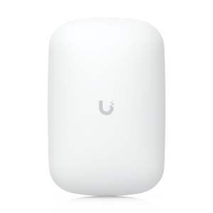 Extensor WiFi 6 UniFi / Hasta 5.3 Gbps Agregados / Doble Banda 2.4 y 5 GHz / MIMO 2x2 y 4x4 con Beamforming / Conexión Directa a Contacto Eléctrico / 300+ Clientes Concurrentes / Gestión UniFi Network / Exclusivo para Equipos UniFi