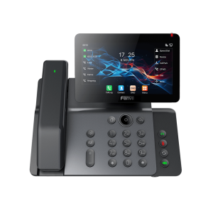 Telefono IP Wi-Fi, Handset Inalámbrico, Recepción de Video, 20 Líneas SIP, Puertos Gigabit, PoE con Puerto USB, Bluetooth.