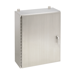 Gabinete de Pared NEMA 4X, Acero Inoxidable 304, Cierre de 3 Puntos, 914 x 914 x 305 mm