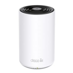 Router Inalámbrico MESH Interior para Hogar / Doble Banda Wi-Fi 6E AX5400 Mbps / 1 Puerto 2.5G WAN/LAN / 2 Puertos 1G WAN/LAN / 4 Antenas Internas / Administración Mediante la App Deco (iOS, Android) / Protección HomeShield