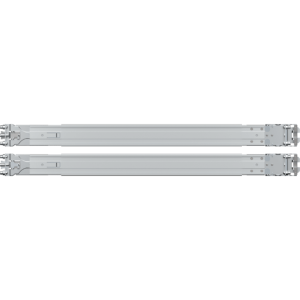 Kit de Rieles para Rack Synology RKS-01 | Compatible con Servidores de Montaje en Rack | Ancho de Pilar ≥450 mm | Ancho de Panel ≥480 mm | Profundidad de Montaje 553-834 mm | Orificios Cuadrados ≥9.5 mm | Orificios Redondos ≥7.1 mm.