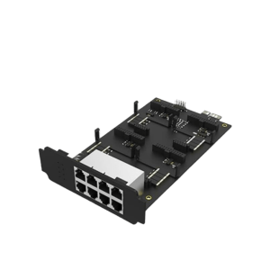 Modulo de expansión de 8 puertos RJ11 y 4 interfaces para conmutador Yeastar (P560,P570)