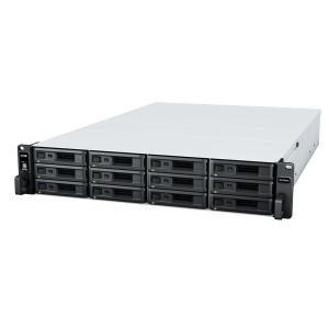 Unidad de Expansión RX1222sas | 12 Bahías SAS/SATA 3.5" o 2.5" | Diseño Redundante | Fuentes de Alimentación Dobles | Compatible con Unidades Synology.