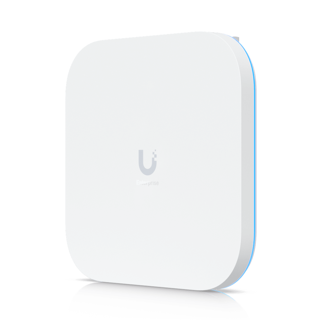 E7 Campus UniFi Enterprise WiFi 7 Doble Banda de Alto Rendimiento para Exterior o Interior con Cobertura Sectorial 100° de Hasta 460 m² y Más de 1,000 Usuarios