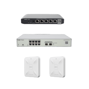 Solución Completa de Red para hasta 100 Clientes y hasta 2 servicios de Internet., Ideal para Iniciar un Proyecto de Hotelería u Oficina