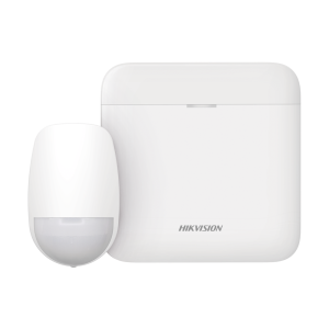 (AX PRO) KIT de Alarma AX PRO / Incluye: 1 Hub con batería de respaldo / 1 Sensor PIR / Wi-Fi / Compatible con Hik-Connect P2P