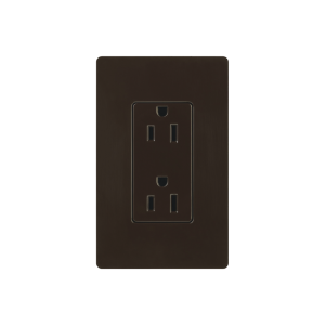 TOMACORRIENTE 120V/15A COLOR CAFE