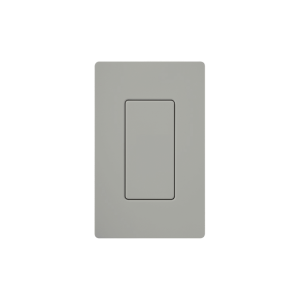 Tapa ciega color gris.