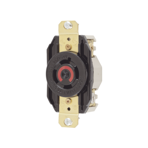 Receptáculo con Bloqueo de Media Vuelta Industrial 20 A 125/250 V CA / 3 Polos 4 Hilos / Nema L14-20R.