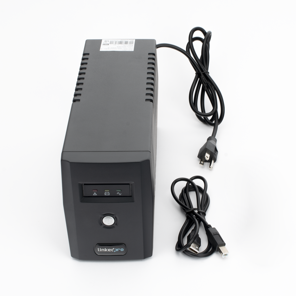 UPS 800VA/480 W Línea Interactiva 120Vca / 6 tomas 5-15R (4 Respaldadas) / Regulación de Voltaje / Protección RJ45 - Image 4