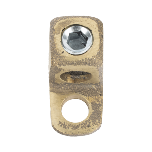 Conector Bornes 1/2" / Cable 1/0 AWG-250 MCM / Bronce 100% / Baja Resistencia / Sin Soldadura Exotérmica