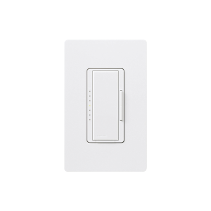 Dimmer 3 hilos/unico polo, 150W CFL/LED o 600 inc/hal