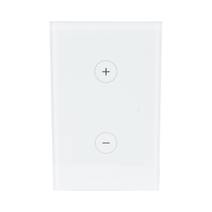 (ZWAVE) Dimmer panel táctil touch inalámbrico Zwave Plus. Compatible con Hubitat HC8, Álula M2M, otros