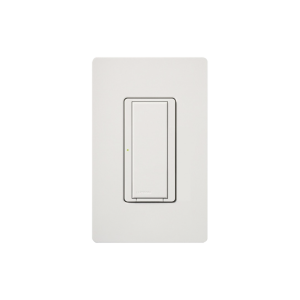 Switch on/off interruptor inalámbrico señal ClearConnect para iluminación de 6 A, ventilador de 1/10 HP, 120 V, requiere cable neutro.