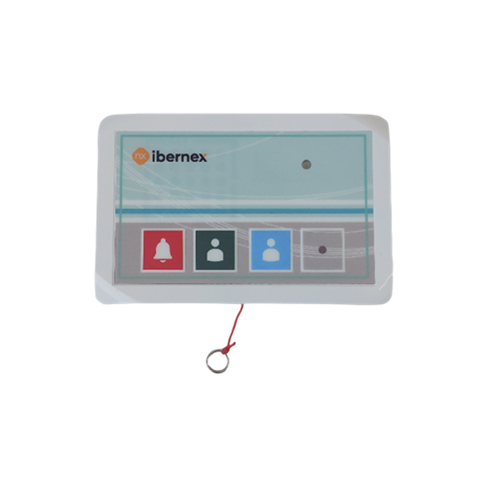 Terminal de Cama Inalámbrico / Botón de Alarma Presencia y Médico / IP54 / Material ABS Antibacteriano / RF 433MHz / 400 metros Distancia Transmisión (linea de vista)/ Alimentación 2xAAA / Protocolo POCSAG - Image 3