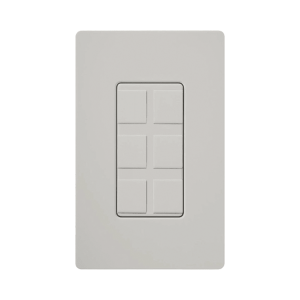 Caja de pared para varios contactos de red o tel, 6 mini espacios