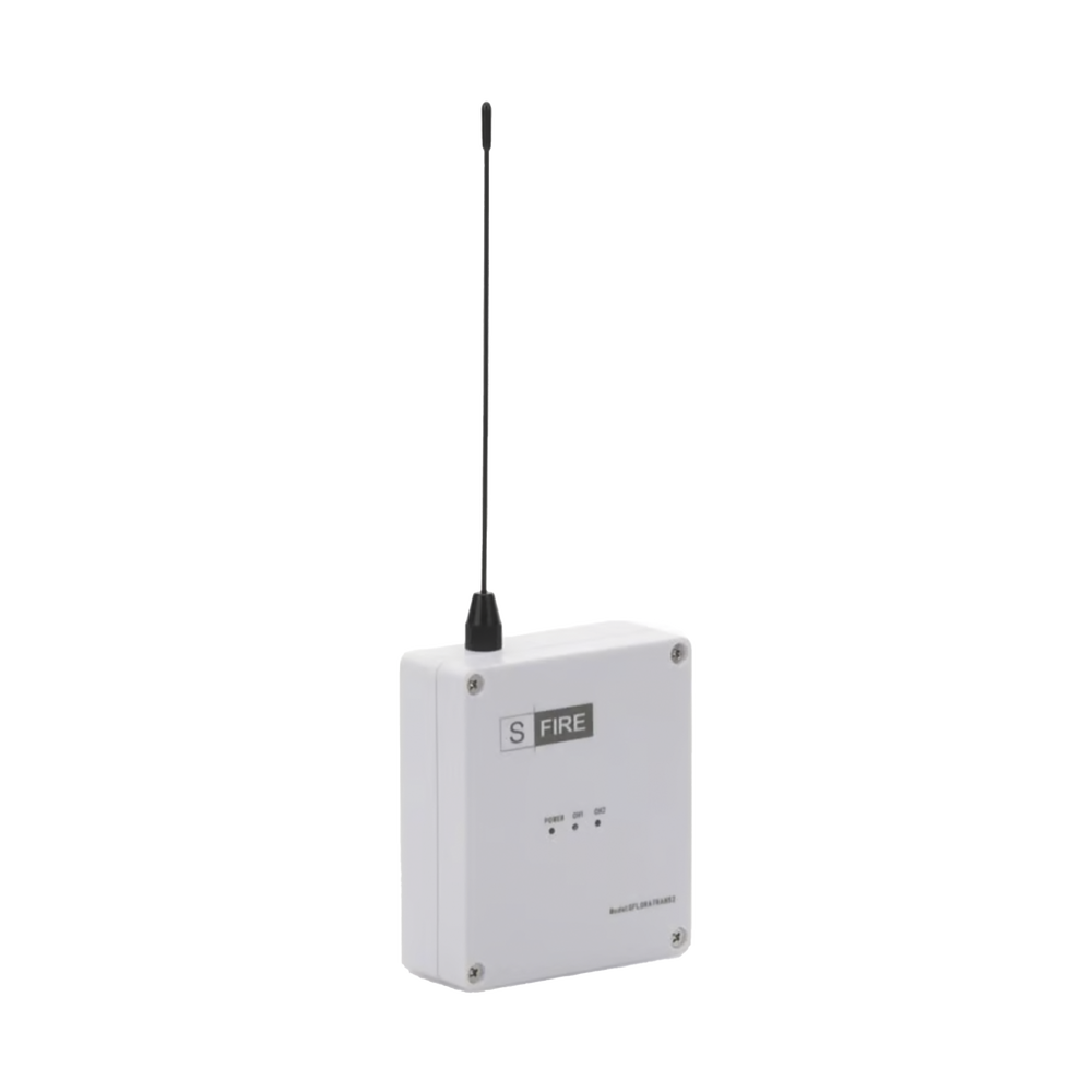 Transmisor inalámbrico / Alimentado a 12Vcc / Entrada de 2 contactos secos NA / Distancia máxima de transmisión 2500 metros (Linea de vista) - Image 2
