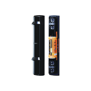 Barrera fotoelectrica de 60 metros 4 rayos 4 canales doble modulación y control de potencia del rayo