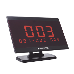 Pantalla receptora inalambrica para sistema de llamada de asistencia