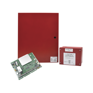 Panel Hibrido de Incendio e Intrusión, 8 Particiones, Hasta 250 Zonas, Compatible con AlarmNet y Total Connect