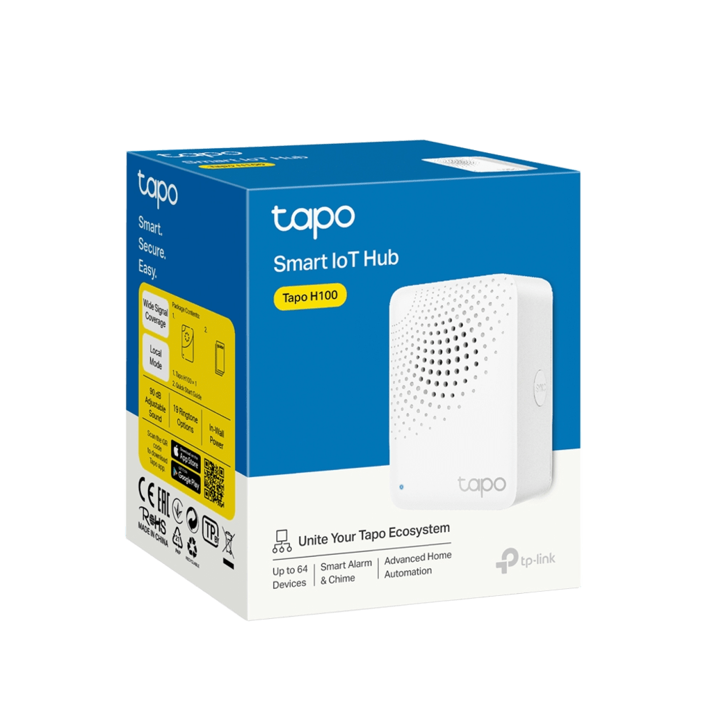 Hub IoT Inteligente / 3 en 1 Hub-Timbre-Alarma / 64 Dispositivos / 2.4 GHz Wi-Fi + 868 MHz / 19 Tonos 90 dB / Material V-0 UL94 - Image 2