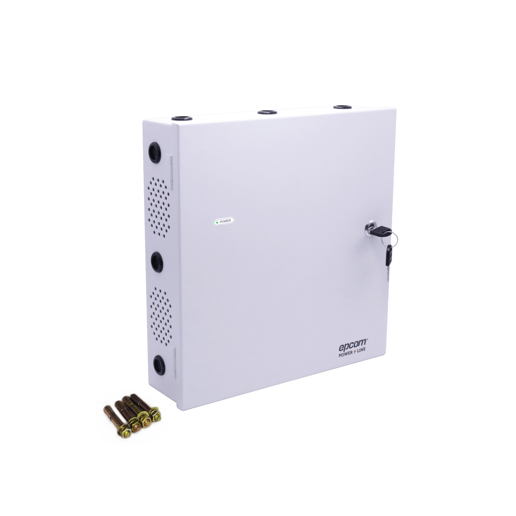 Fuente de Poder para Control de Acceso AL600FC / 6A Total / 5 Salidas Clase 2 PTC Auto-reiniciables / 12-24 VDC Selectable / Entrada 115 VAC / Respaldo Batería 40 AH / Supervisión FACP / Fail-Safe y Fail-Secure - Image 3