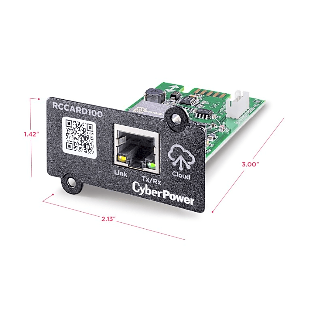 Tarjeta de Monitoreo Remoto para UPS CyberPower Modelos PR, OL, OR y PDUs con Tarjeta de Expansión - Imagen 3