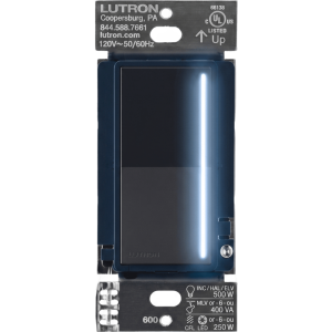 (RadioRa3) Atenuador táctil Sunnata Dimmer PRO color deep sea, requiere cable neutro / soporta 250W LED