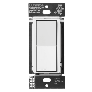(CasetaWireless) Úselo con el dispositivo principal (atenuador inteligente Diva o interruptor) para ubicaciones múltiples: tipo escalera