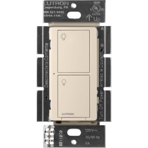 (Caseta Wireless) Interruptor Inteligente On/Off, requiere cable neutro. 6A, /120V