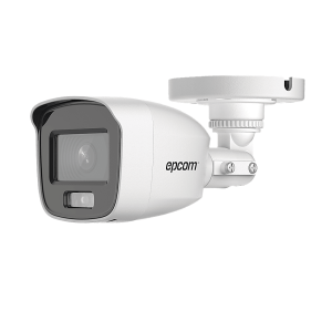 [ColorVu] Bala TurboHD 3K / Microfono Integrado / Imagen a color 24/7 / Lente 2.8mm / Metal / Luz Blanca / 20 mts / Exterior IP66 / dWDR / 4 Tecnologías