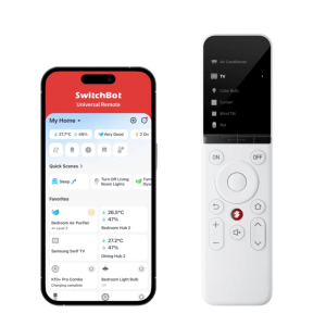 Control Remoto Universal IR / Pantalla LCD / Conexión WiFi + BLE / Compatible Matter / Alcance 120 m (393.7 ft) / 2000 mAh / Hasta 6 Meses Autonomía