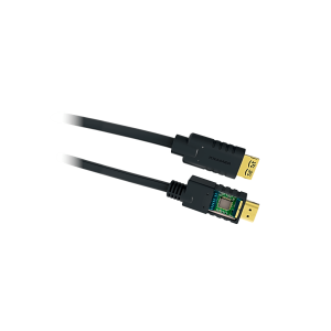 Cable HDMI Activo 4K a 60Hz | HDR, Triple Blindaje, K-Lock | CA-HM (30 mts / 98 ft)